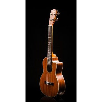 Ohana TK-20CE Solid Top Mahaogany Tenor Cutaway Electric Ukulele