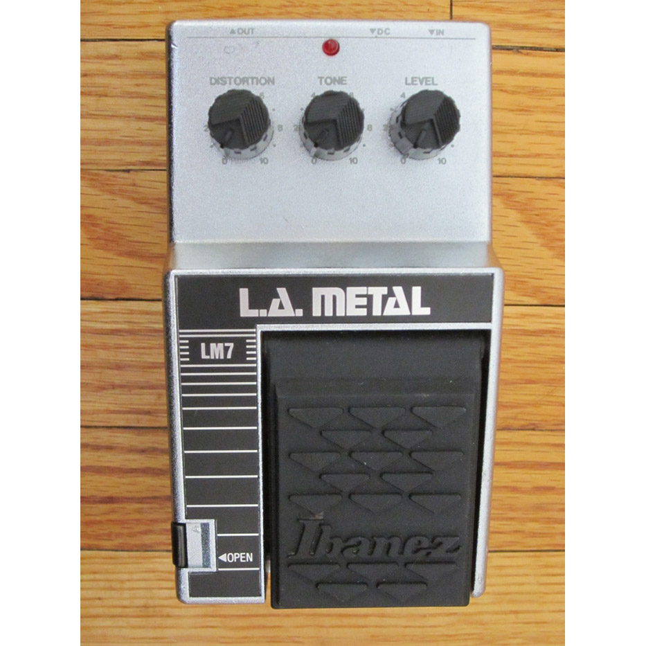 Ibanez LM7 LA Metal Guitar Pedal - 1980's Vintage - SOLD