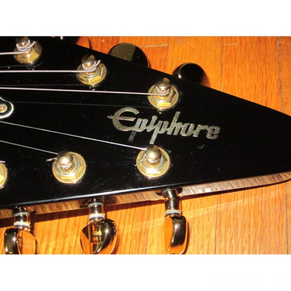 Epiphone Flying V 58 Reissue 2003 Black - SOLD - Image 2