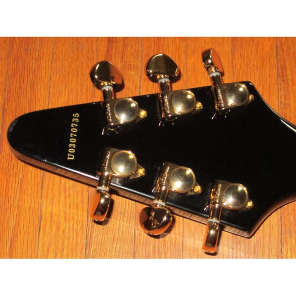 Epiphone Flying V 58 Reissue 2003 Black - SOLD - Image 6