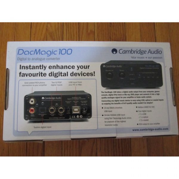 Cambridge Audio DacMagic 100 Digital to Analog Converter - SOLD - Image 9