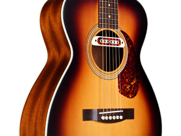 Guild M-240E Troubadour Acoustic/Electric Guitar - Image 3