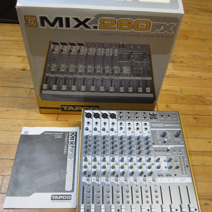 Tapco Mix 260FX Mixer - SOLD