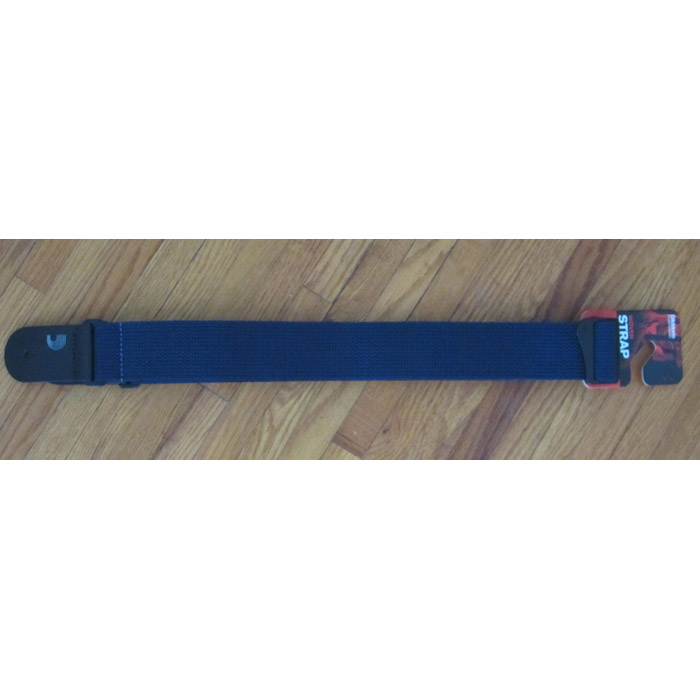 D'Addario Guitar Strap Blue Cotton - 50mm 50CT03 - Image 2