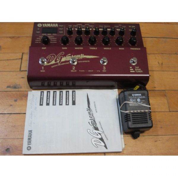 Yamaha DG-Stomp Guitar Preamp- used - SOLD - Image 4