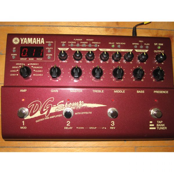 Yamaha DG-Stomp Guitar Preamp- used - SOLD