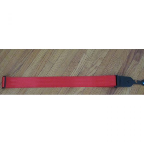D'Addario Guitar Strap Red Seat Belt Strap - 50mm 50SB01