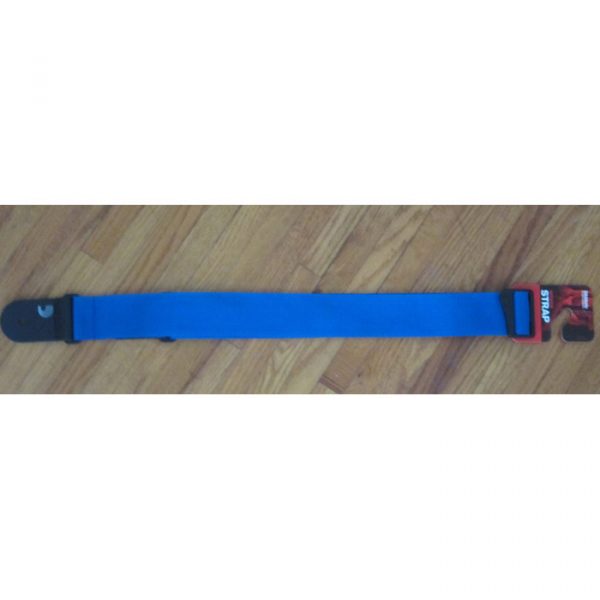 D'Addario Guitar Strap Blue Poly - 50mm PWS102 - Image 2