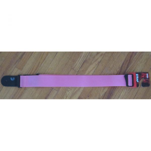 D'Addario Guitar Strap Pink Poly - 50mm PWS106
