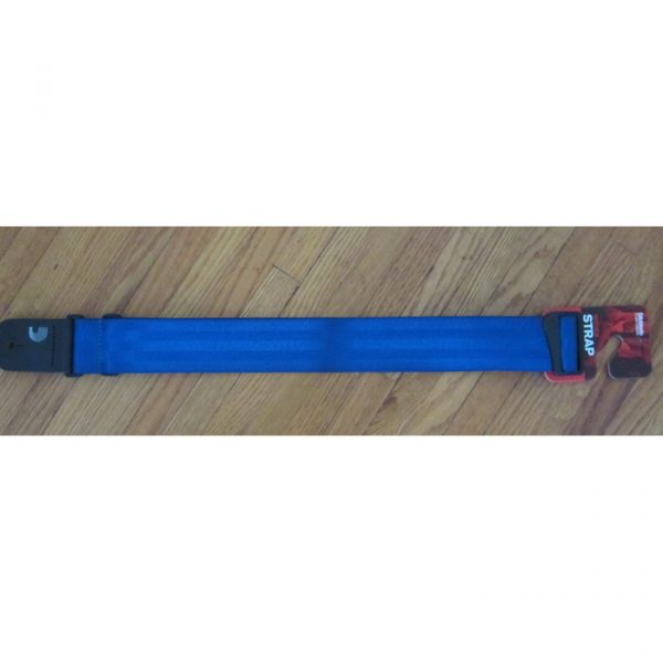 D'Addario Guitar Strap Blue Seat Belt Strap - 50mm 50SB02 - Image 2