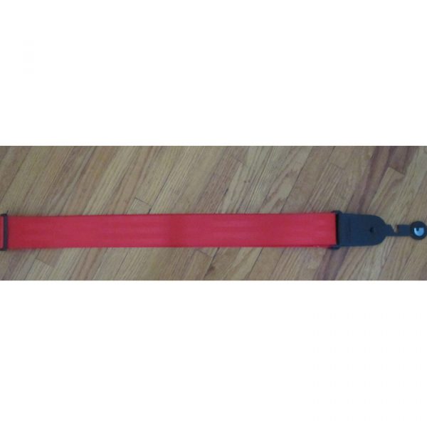 D'Addario Guitar Strap Red Poly - 50mm PWS101