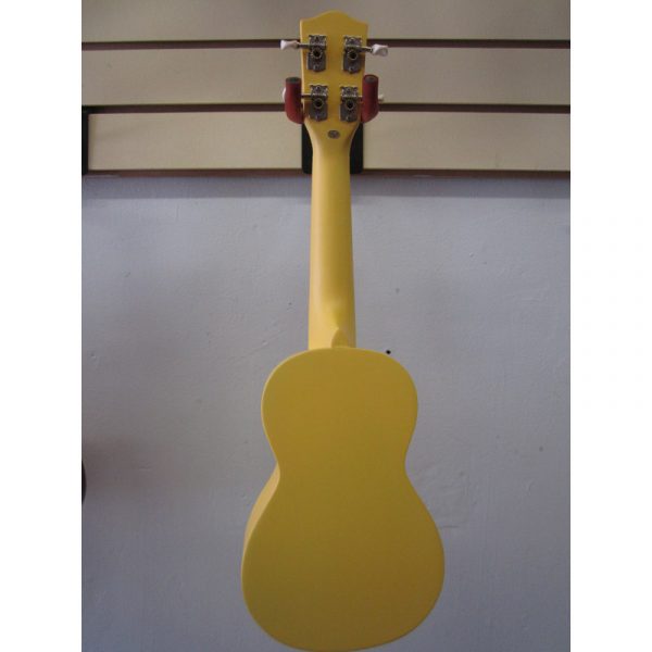 Ohana SK-10 Colored Soprano Ukulele SK-10YW Matte Yellow - Image 4