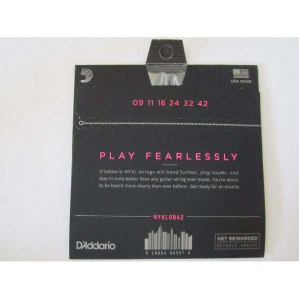 D'Addario NYXL0942 Nickel Wound Electric Guitar Strings -.009-.042 Super Light - Image 2