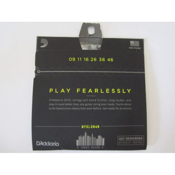 D'Addario NYXL0946 Nickel Wound Electric Guitar Strings -.009-.046 Super Light Top/Reg Btm - Image 3