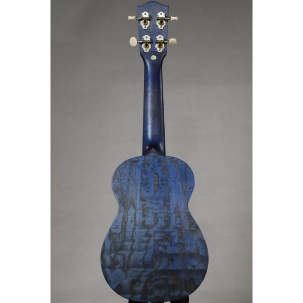 Ohana SK-15W Colored Soprano Ukulele SK-15WBL Blue - Image 6