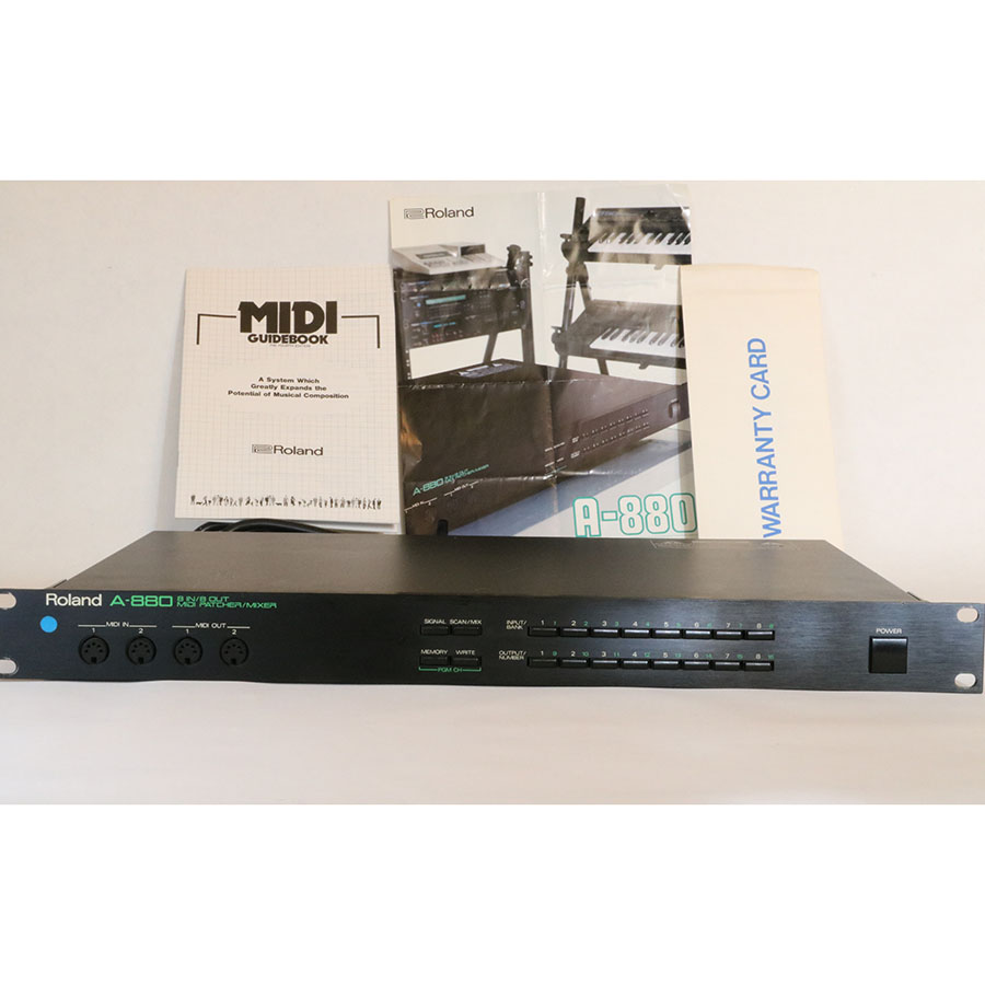 Roland A-880 Midi Patcher/Mixer circa 1990's - SOLD