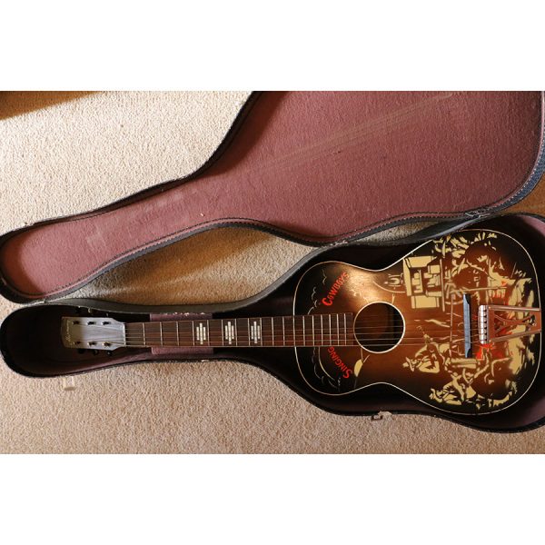 Harmony Singing Cowboys Guitar 1950's - Stencil Guitar - SOLD - Image 8