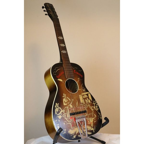 Harmony Singing Cowboys Guitar 1950's - Stencil Guitar - SOLD - Image 2