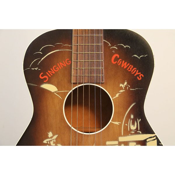 Harmony Singing Cowboys Guitar 1950's - Stencil Guitar - SOLD - Image 10