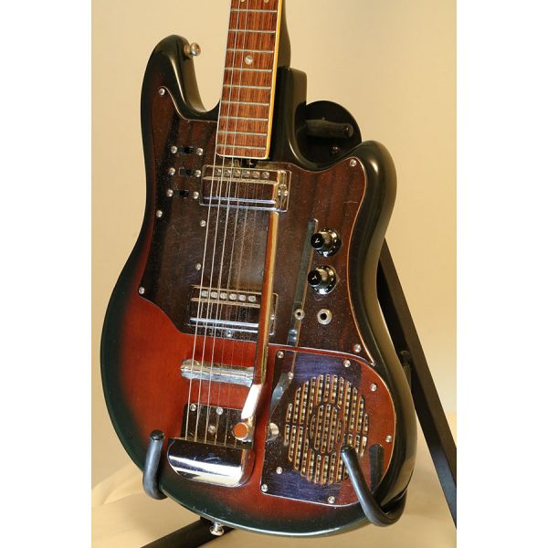 Teisco TRG-2 with Built-In Amp & it Works! circa 1964-65 - SOLD - Image 3