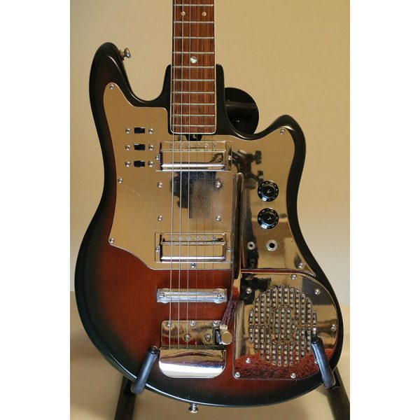 Teisco TRG-2 with Built-In Amp & it Works! circa 1964-65 - SOLD - Image 5