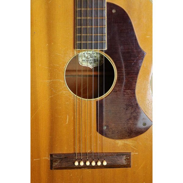 Hensel Artist Acoustic Guitar circa 1930-40's - SOLD - Image 16