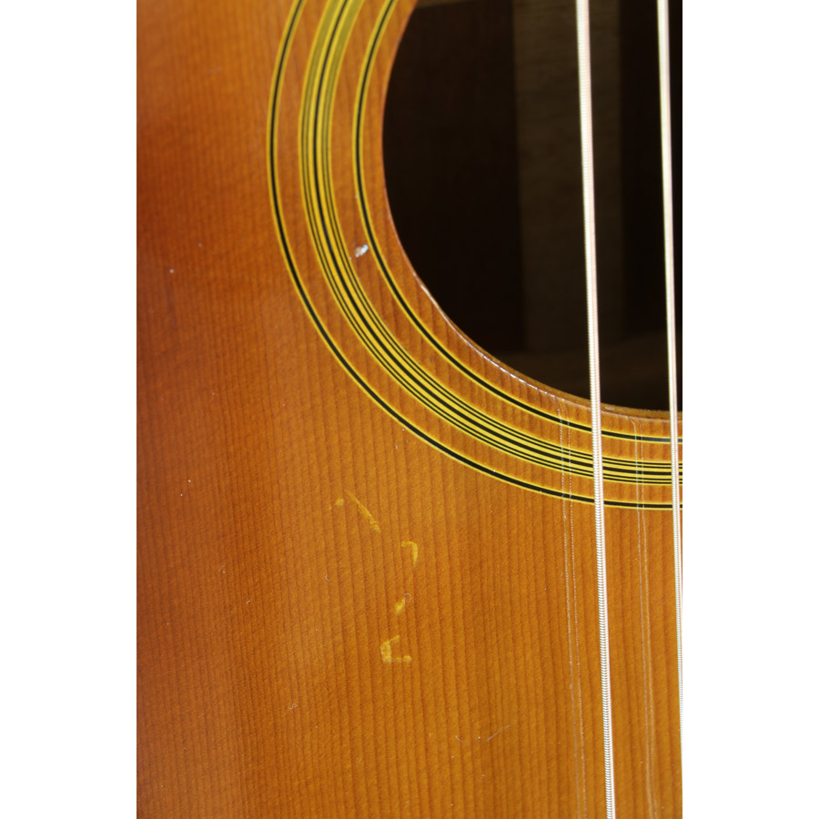 Takamine F-340D Acoustic Guitar Sunburst 1982 - SOLD - Image 15