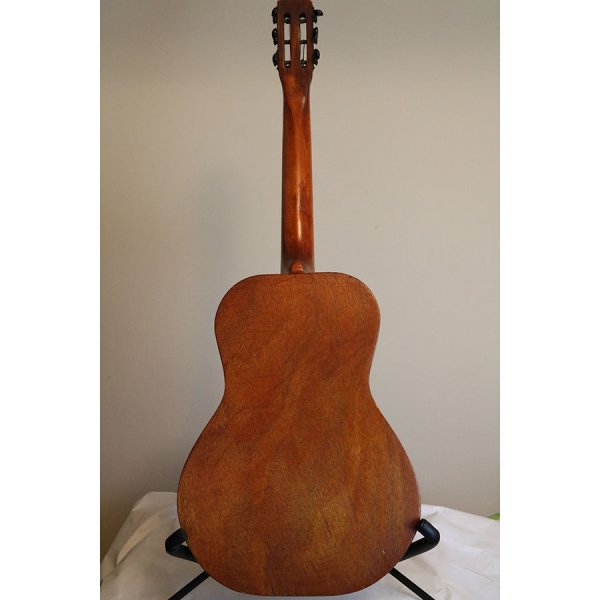 T. Eaton Company Bucking Bronco Cowboy Guitar Stencil Guitar - circa 1940's - Image 5