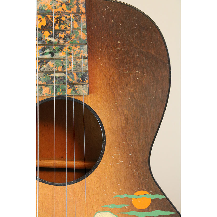 Regal Hawaiian Island Parlor Stencil Guitar 1930's-40's - SOLD - Image 10