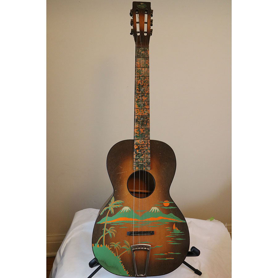 Regal Hawaiian Island Parlor Stencil Guitar 1930's-40's - SOLD - Image 2