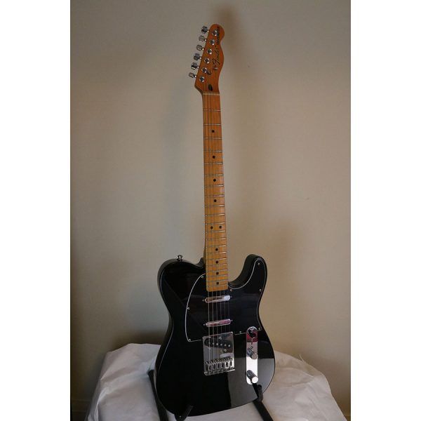 Fender Telcaster Deluxe Blackout 2007 Black MIM - SOLD - Image 13