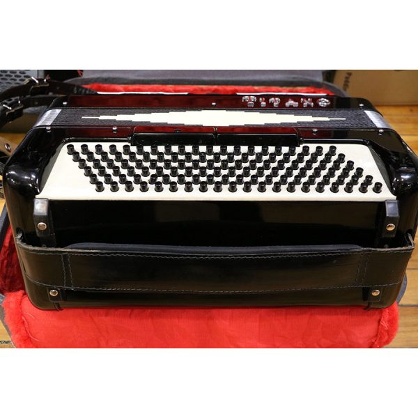 Titano Ideal Tube Chamber Piano Accordion Black - SOLD - Image 7