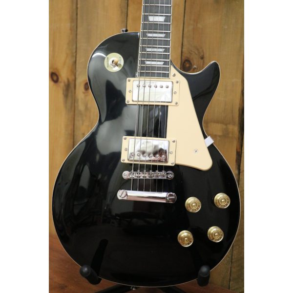 Groove LP4004 'les paul style' Electric Guitar Black - Image 2