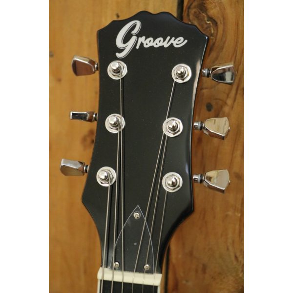 Groove LP4004 'les paul style' Electric Guitar Honeyburst - Image 3