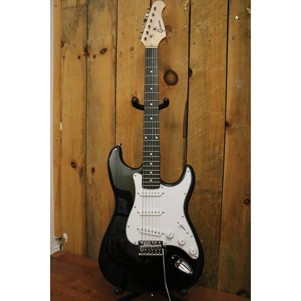 Groove 'stratocaster style' Electric Guitar Black