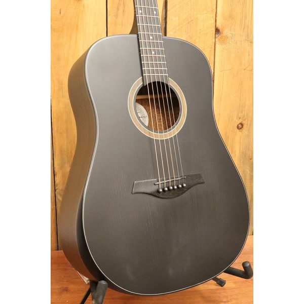 Jay Turser JTA54B-OPB Acoustic Guitar with Bevel Cut - Black - Image 4