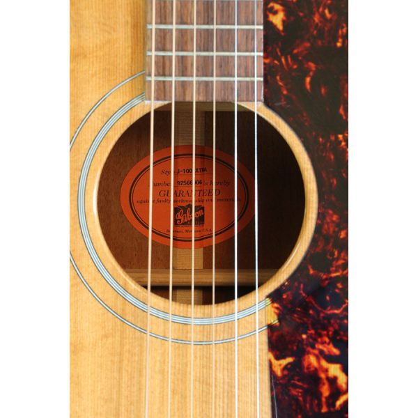 Gibson J-100 Xtra 1996 - Natural - SOLD - Image 4