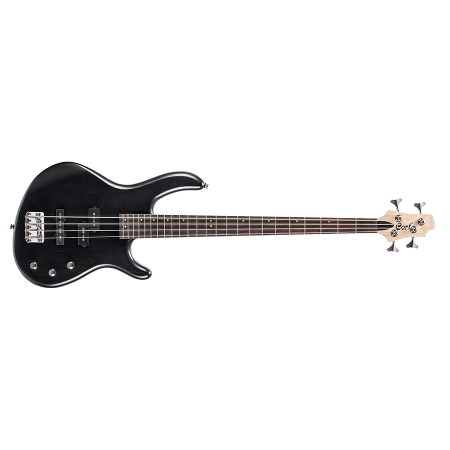 Cort ActionPJ 4 String Bass Open Pore Black