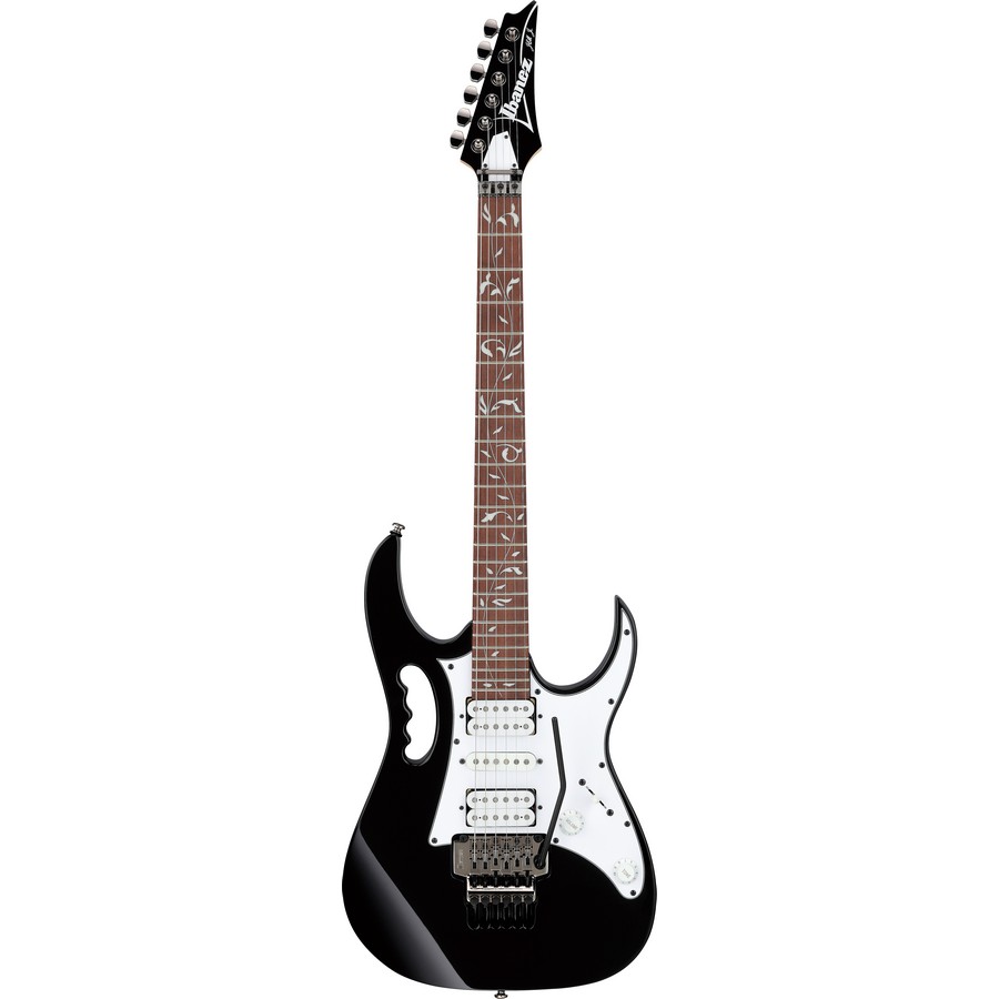 Ibanez JEMJR-BK Steve Vai Signature Electric Guitar - Black