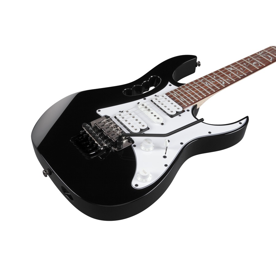 Ibanez JEMJR-BK Steve Vai Signature Electric Guitar - Black - Image 2