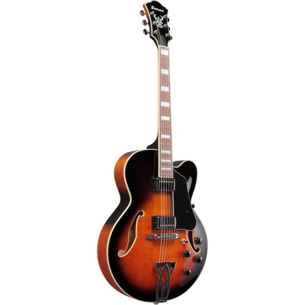 Ibanez AF75-VBS Hollow Body Electric Guitar - Vintage Sunburst - Image 2