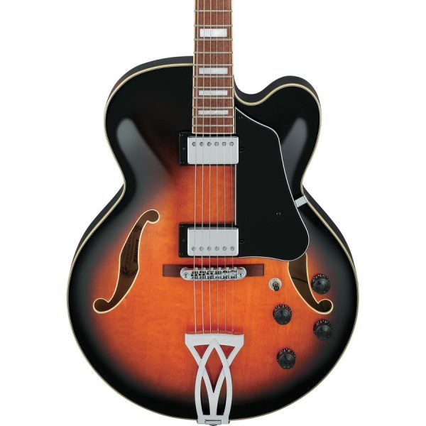 Ibanez AF75-VBS Hollow Body Electric Guitar - Vintage Sunburst - Image 3