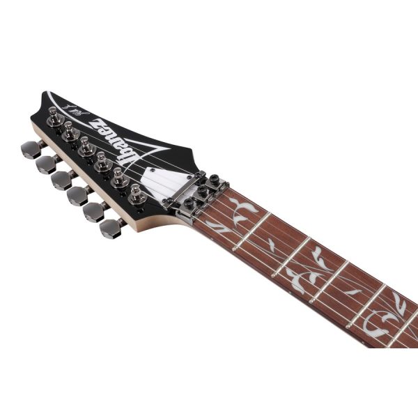 Ibanez JEMJR-BK Steve Vai Signature Electric Guitar - Black - Image 7