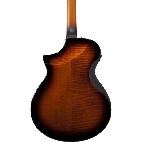 Ibanez AEWC400-AMS Acoustic Electric Guitar - Amber Sunburst High Gloss - Image 15