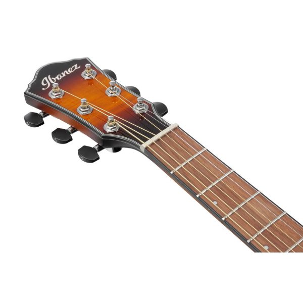 Ibanez AEWC400-AMS Acoustic Electric Guitar - Amber Sunburst High Gloss - Image 18