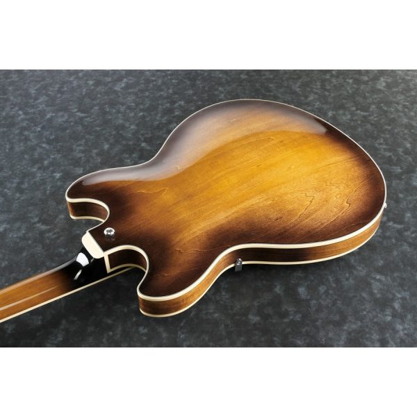 Ibanez AS73-TBC Hollow Body Electric Guitar - Tobacco Brown - Image 5