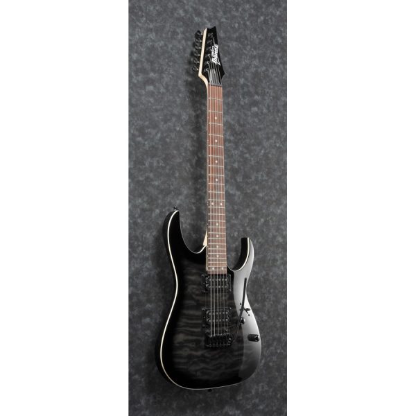 Ibanez GRGA120QA-TKS Electric Guitar - Transparent Black Sunburst - Image 4
