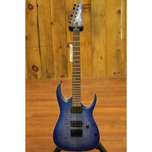 Ibanez RGA42FM-BLF Electric Guitar - Blue Lagoon Burst Flat