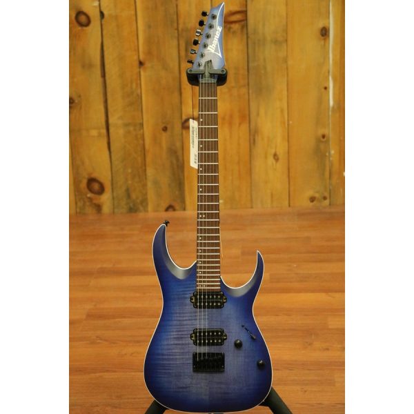 Ibanez RGA42FM-BLF Electric Guitar - Blue Lagoon Burst Flat