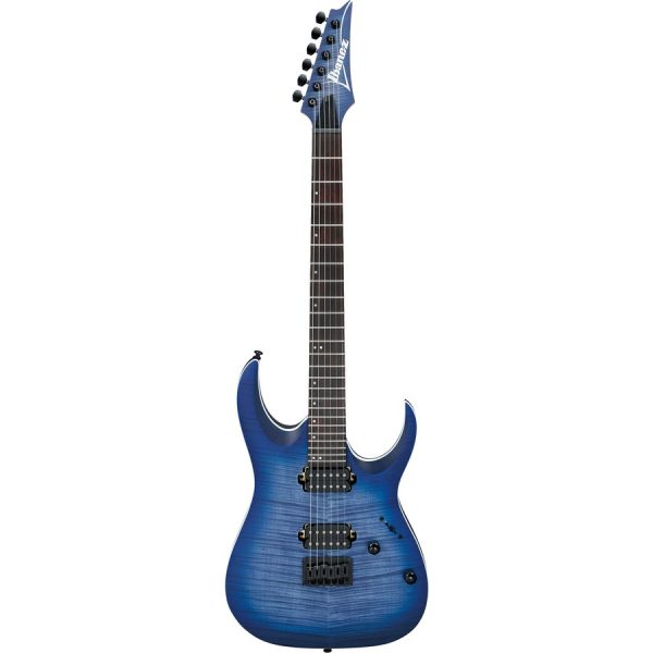Ibanez RGA42FM-BLF Electric Guitar - Blue Lagoon Burst Flat - Image 3